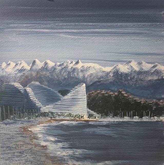 6bis 1ere neige sur le mercantour depuis les marinas villeneuve loubet 1