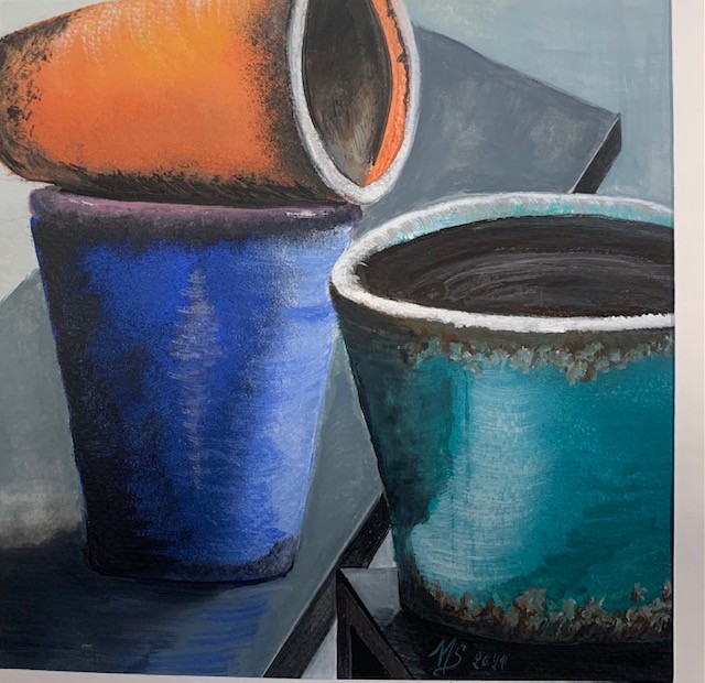 Pots de couleurs