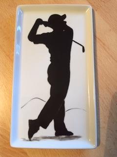 Vide poche  Le golfeur 