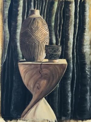 Panel de bois reduite